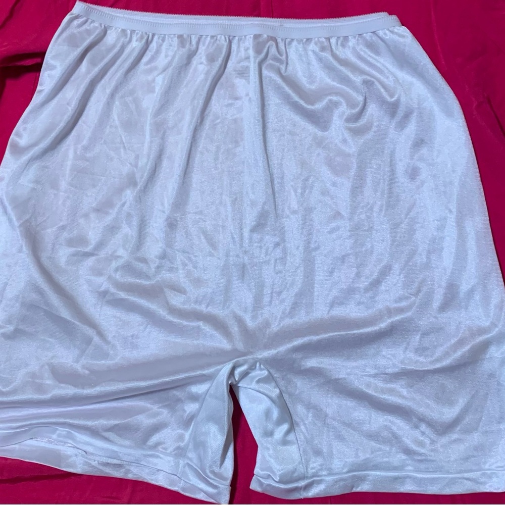 White Satin Under Shorts. Women’s Size 13. Brand New Without tags